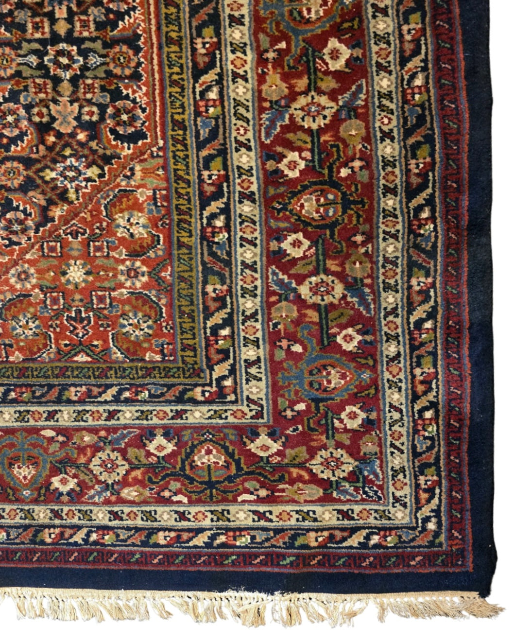 Groot perzisch tapijt Tabriz 360x265 wollen vloerkleed handgeknoopt