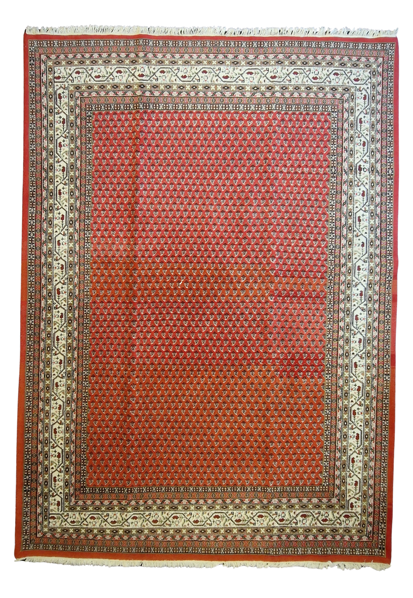 groot perzisch tapijt Sarough 350x250 wollen vloerkleed hndgeknoopt