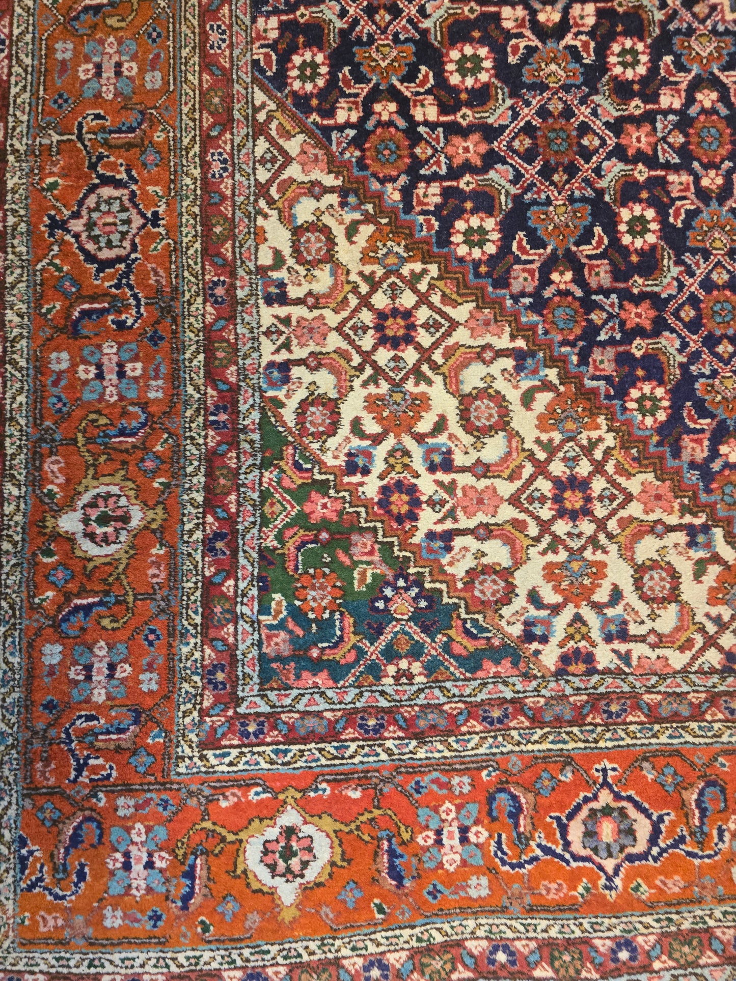 Groot Perzisch tapijt Tabriz 325x215 wollen vloerkleed handgeknoopt iran