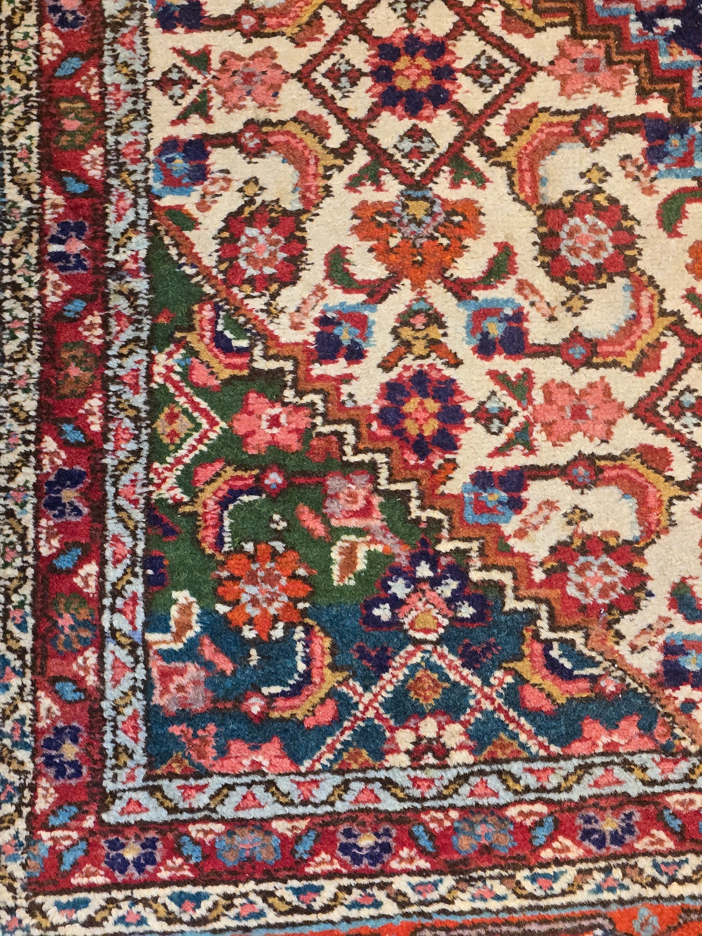 Groot Perzisch tapijt Tabriz 325x215 wollen vloerkleed handgeknoopt iran