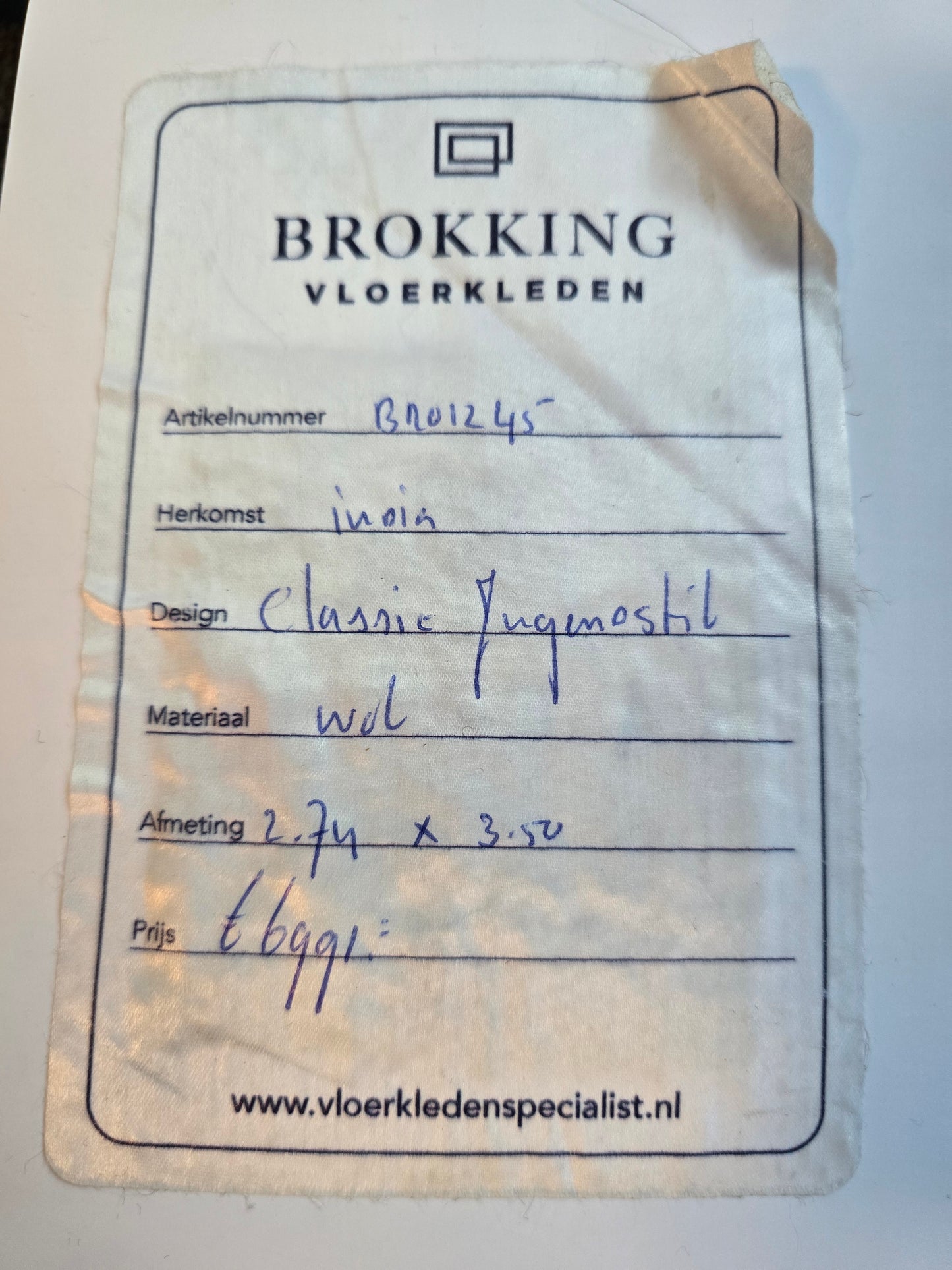 Groot Perzisch tapijt Ziegler 350x274 wollen vloerkleed handgeknoopt