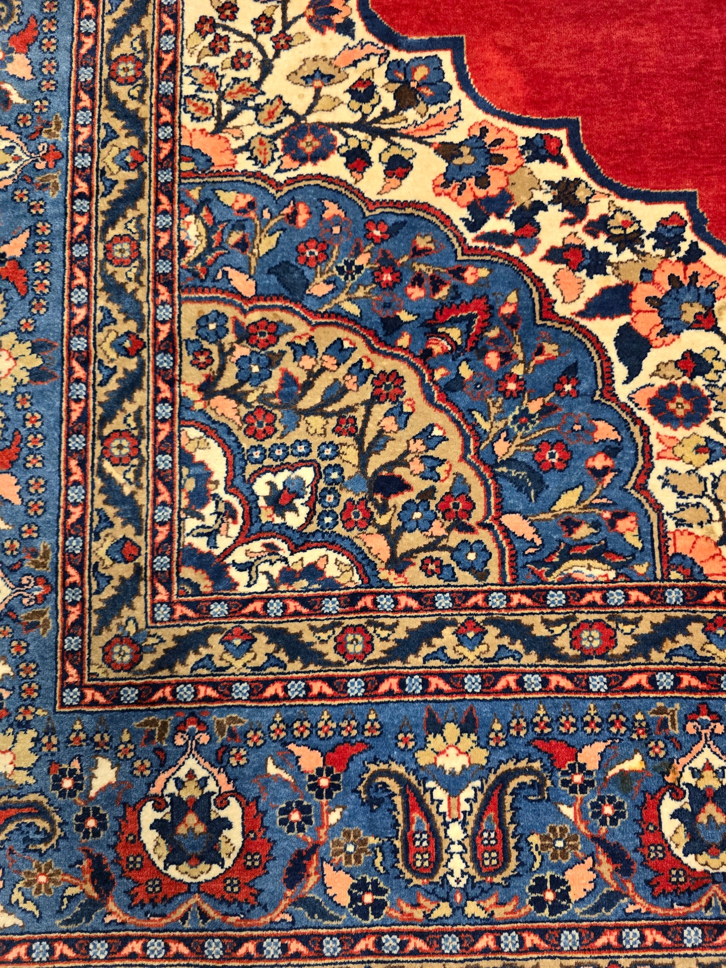 Perzisch tapijt Hereke 270x220 wollen vloerkleed handgeknoopt Turkije
