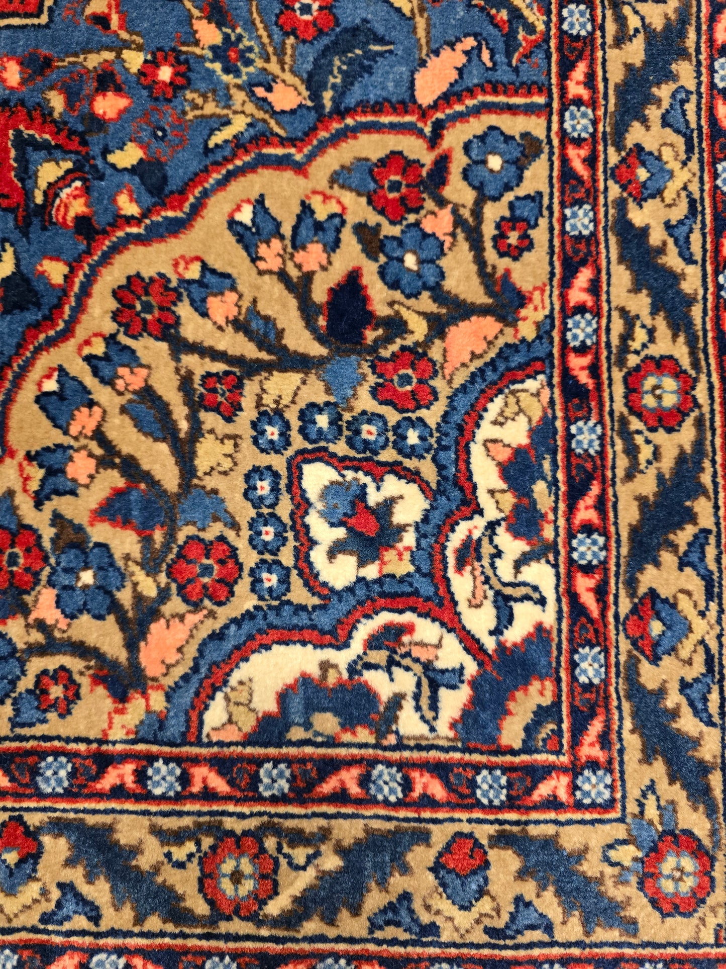 Perzisch tapijt Hereke 270x220 wollen vloerkleed handgeknoopt Turkije