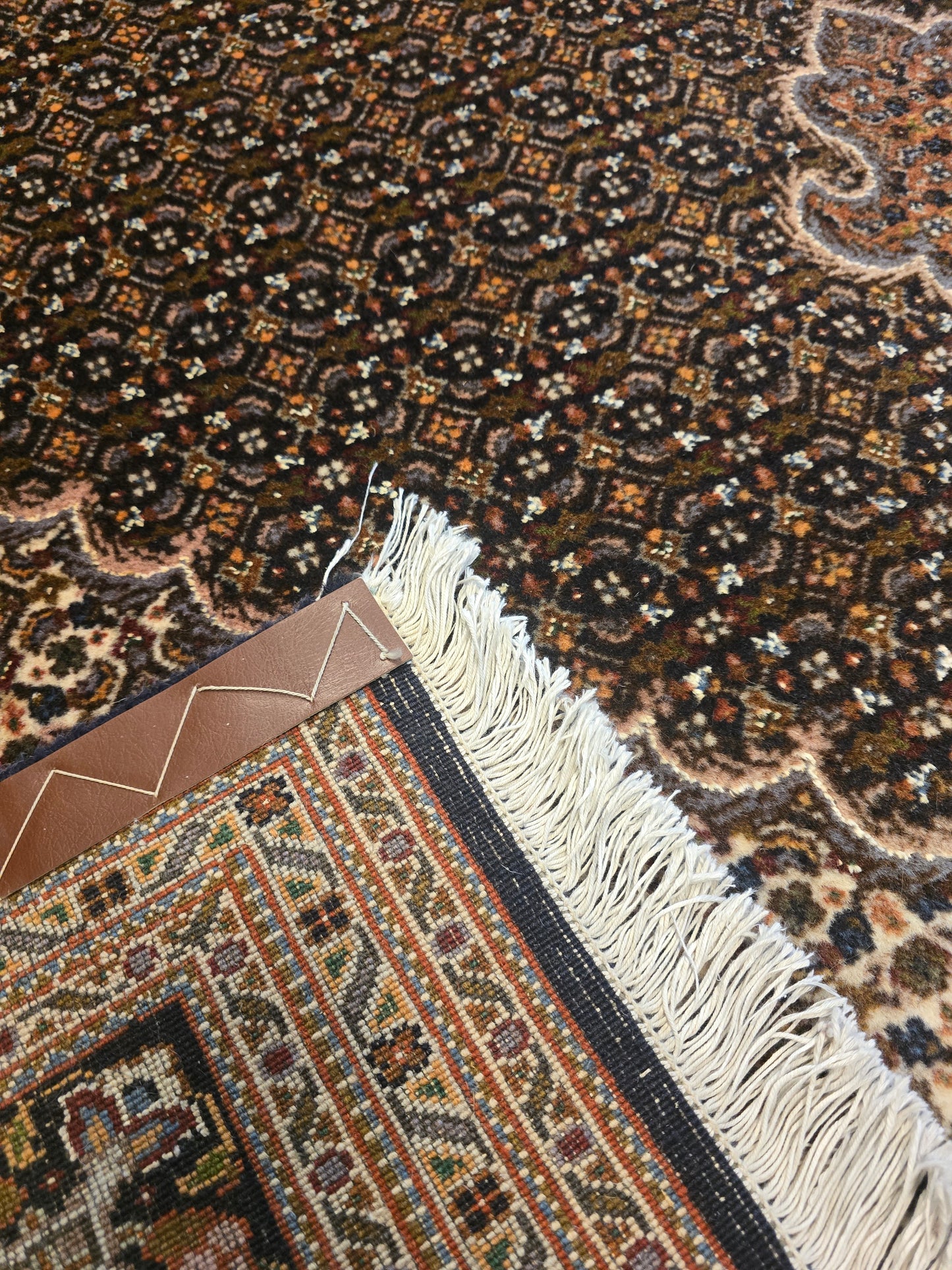 Groot Perzisch tapijt Tabriz Mahi 300x200 wollen vloerkleed Iran Handgeknoopt