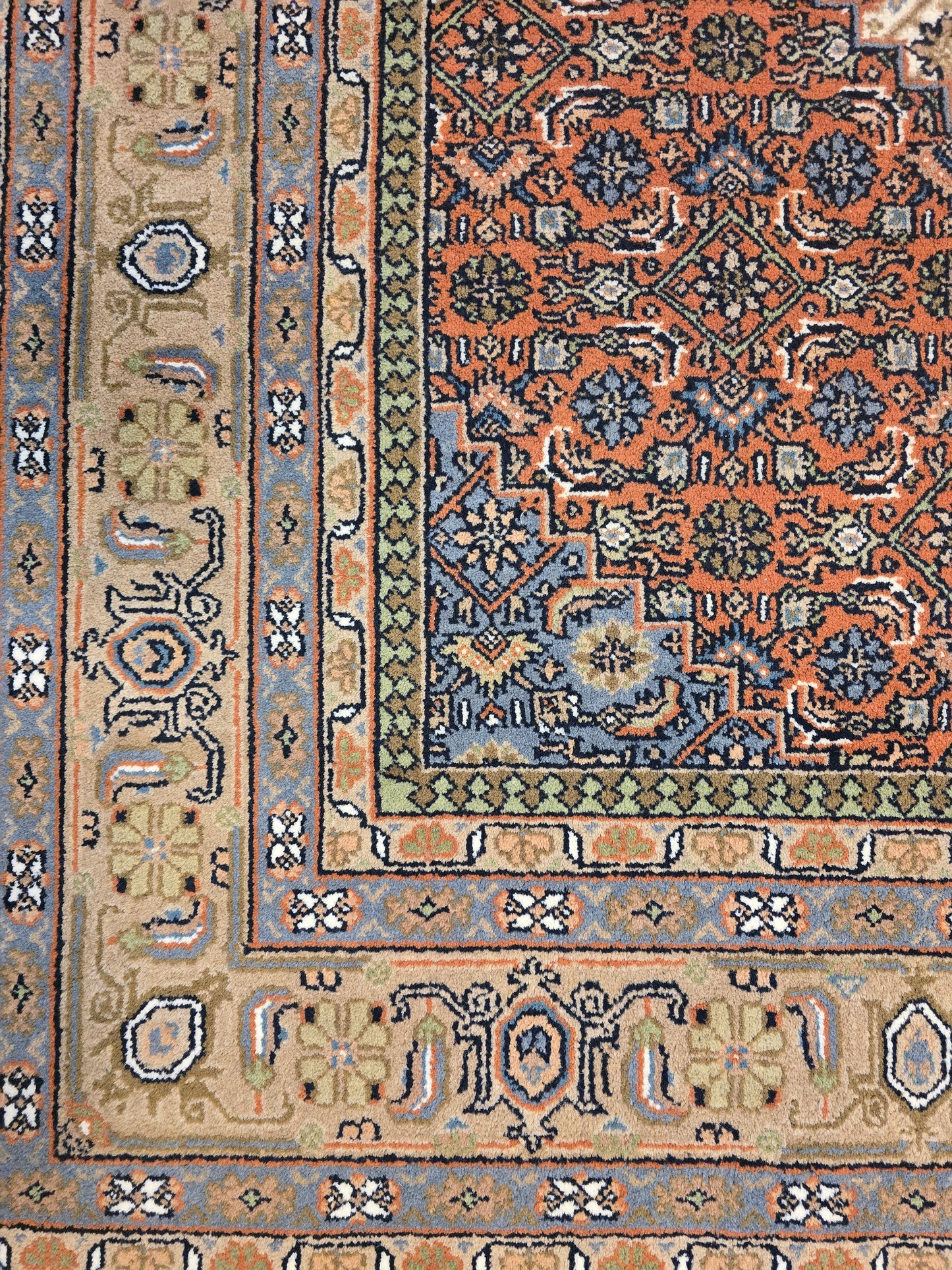 Groot Perzisch tapijt Bidjar 320x244 wollen vloerkleed handgeknoopt