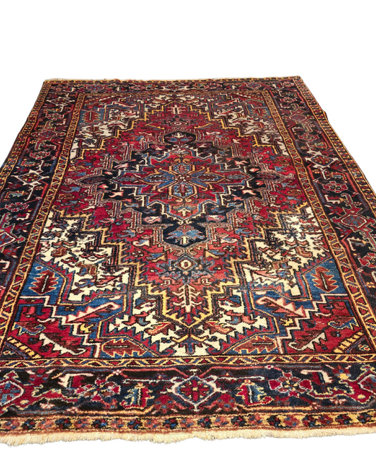 Perzisch Tapijt Heriz 305x220 wollen vloerkleed handgeknoopt Iran