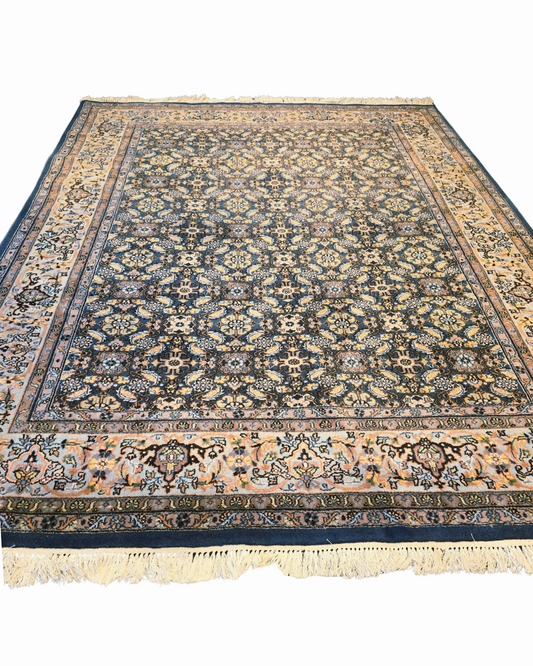 Perzich tapijt kashan 250x200 wollen vloerkleed handgeknoopt