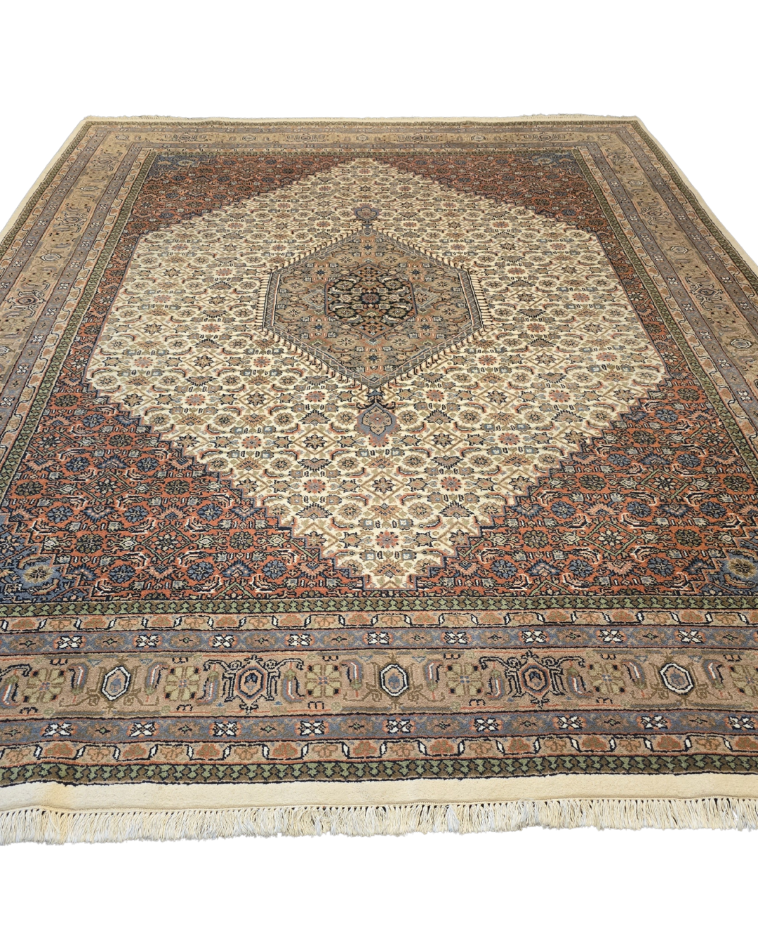 Groot Perzisch tapijt Bidjar 320x244 wollen vloerkleed handgeknoopt