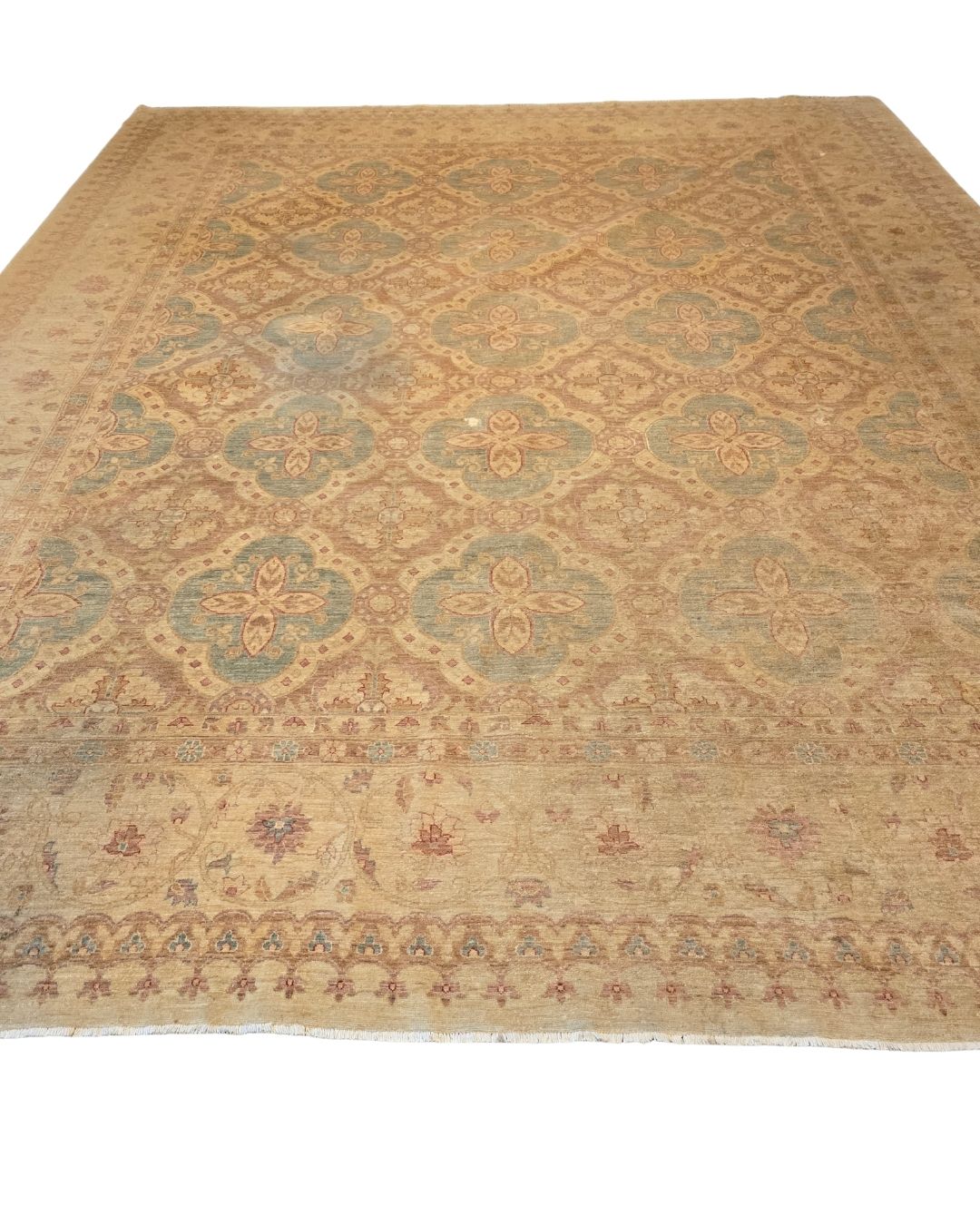Groot Perzisch tapijt Ziegler 380x310 wollen vloerkleed handgeknoopt Iran