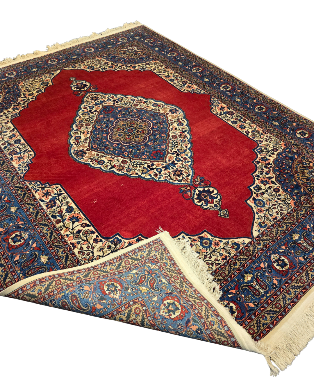 Perzisch tapijt Hereke 270x220 wollen vloerkleed handgeknoopt Turkije