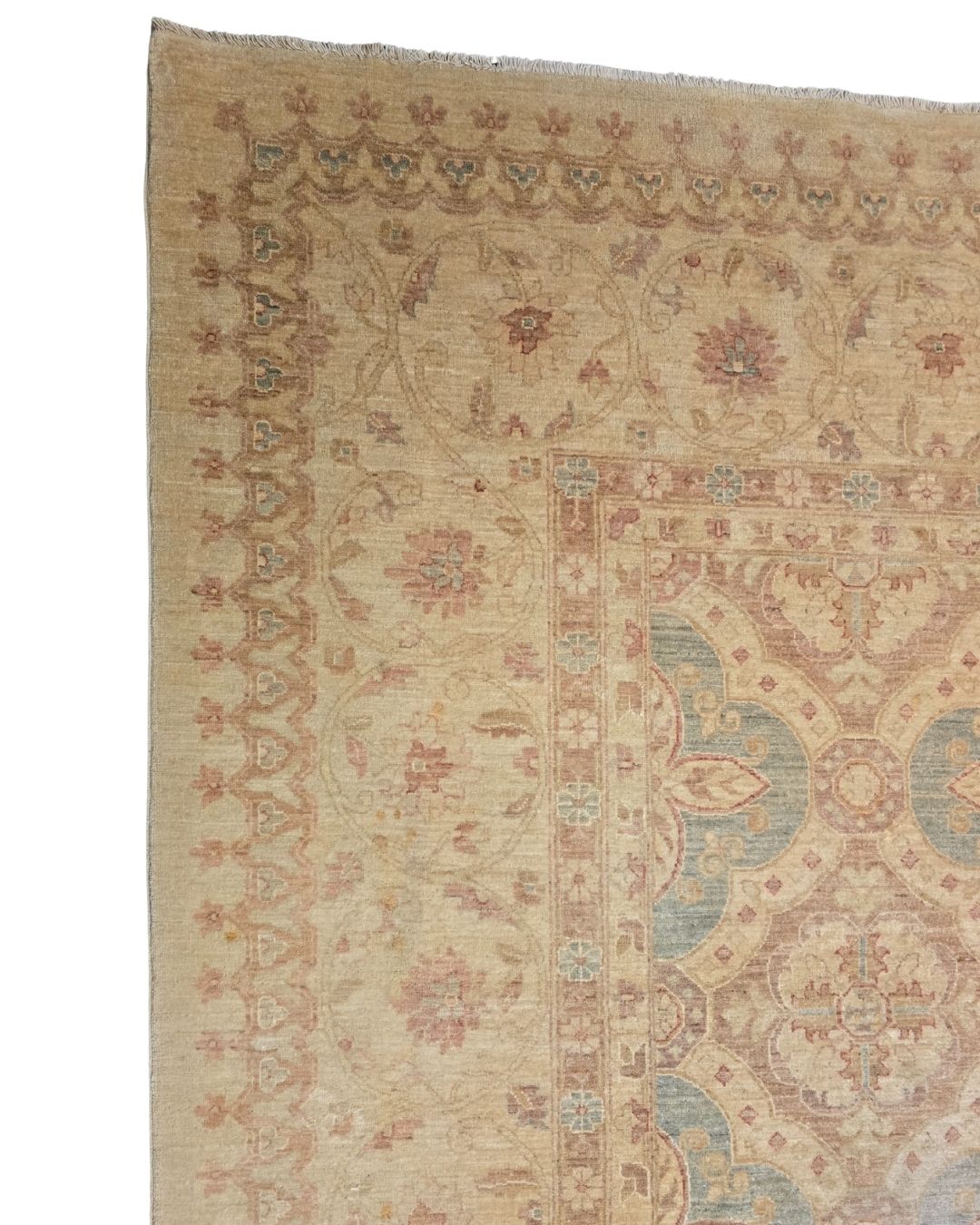Groot Perzisch tapijt Ziegler 380x310 wollen vloerkleed handgeknoopt Iran