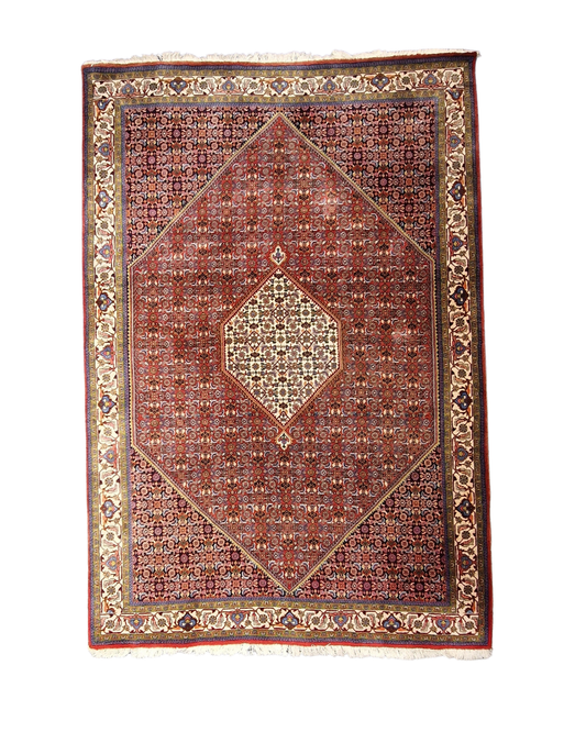 perzisch tapijt bidjar 300x205 wollen vloerkleed handgeknoopt Iran