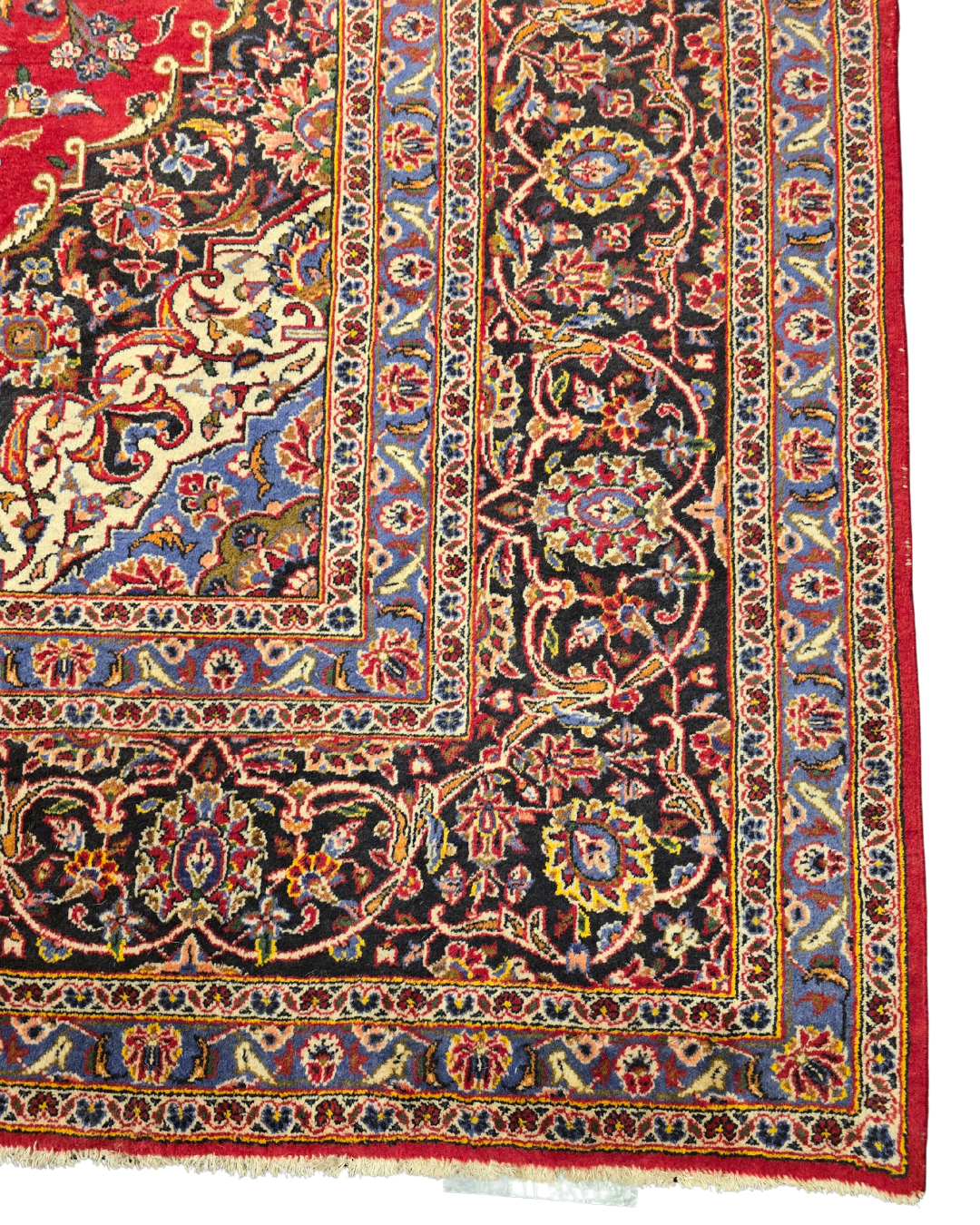 XL Groot Perzisch tapijt Kashan 400x300 Wollen vloerkleed iran