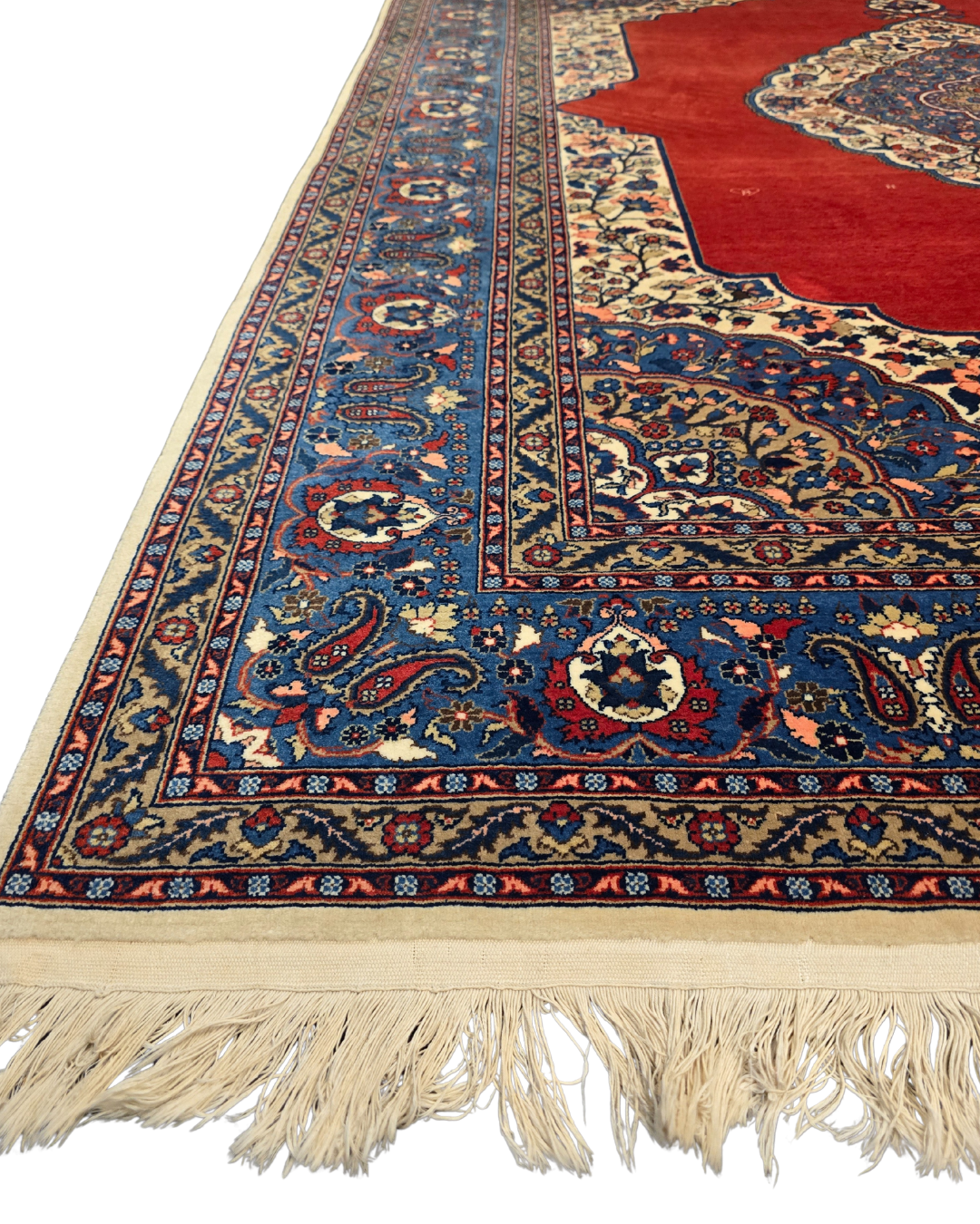Perzisch tapijt Hereke 270x220 wollen vloerkleed handgeknoopt Turkije