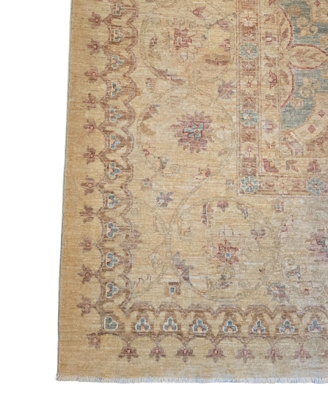 Groot Perzisch tapijt Ziegler 380x310 wollen vloerkleed handgeknoopt Iran