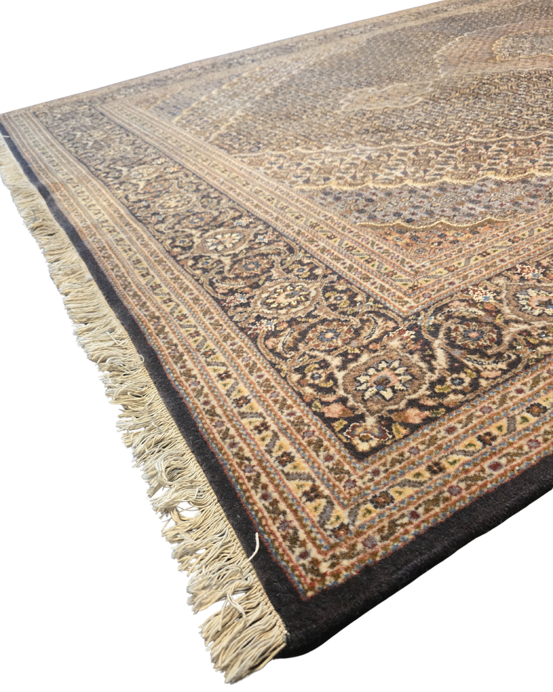 Groot Perzisch tapijt Tabriz Mahi 300x200 wollen vloerkleed Iran Handgeknoopt