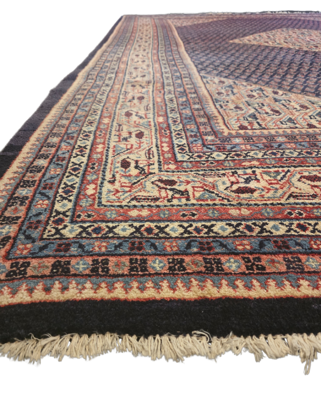 Groot Perzisch Tapijt Mir 350x250 wollen vloerkleed Iran Handgeknoopt