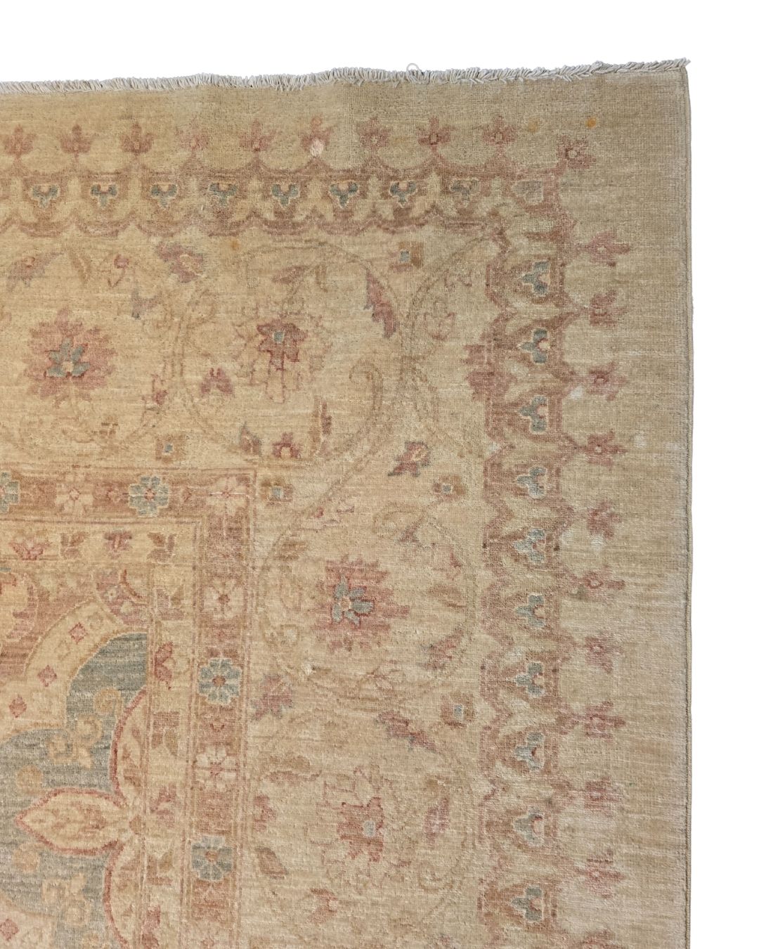 Groot Perzisch tapijt Ziegler 380x310 wollen vloerkleed handgeknoopt Iran