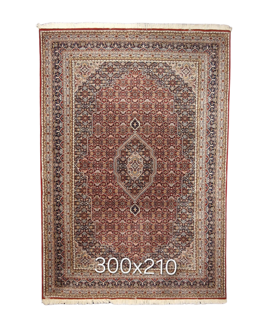 Perzisch tapijt Bidjar 300x210 wollen vloerkleed handgeknoopt