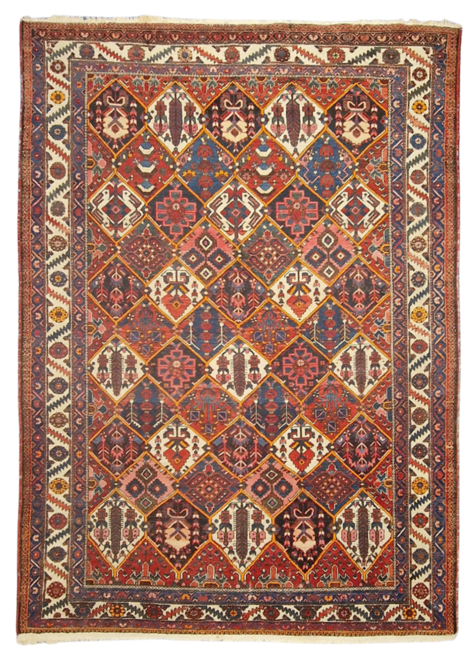 Perzich tapijt Baktihari 310x225 wollen vloerkleed handgeknoopt Iran