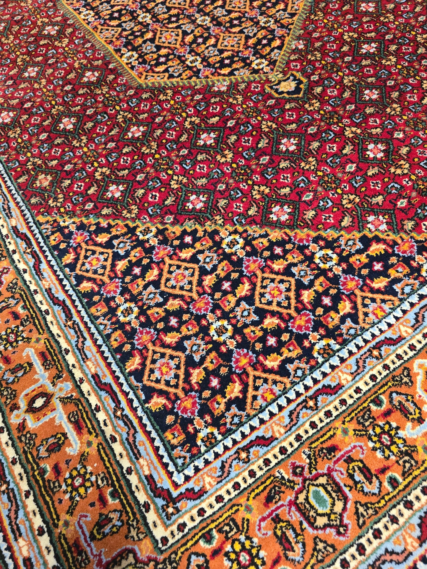 Perzisch tapijt Bidjar 240x170 wollen vloerkleed handgeknoopt