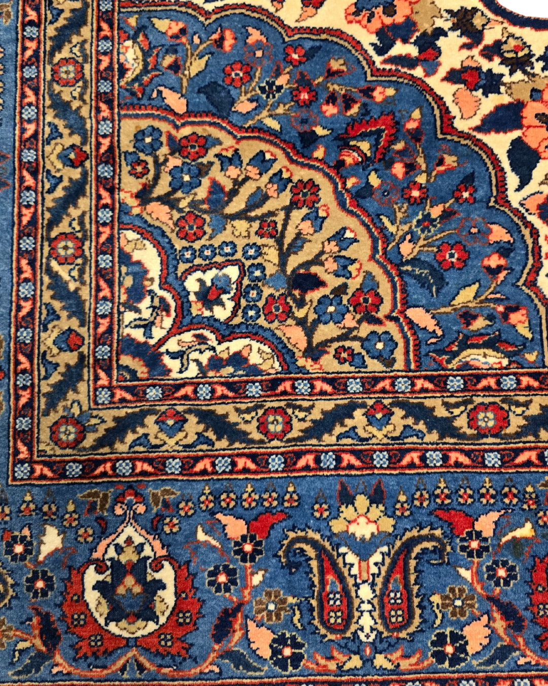 Perzisch tapijt Hereke 270x220 wollen vloerkleed handgeknoopt Turkije