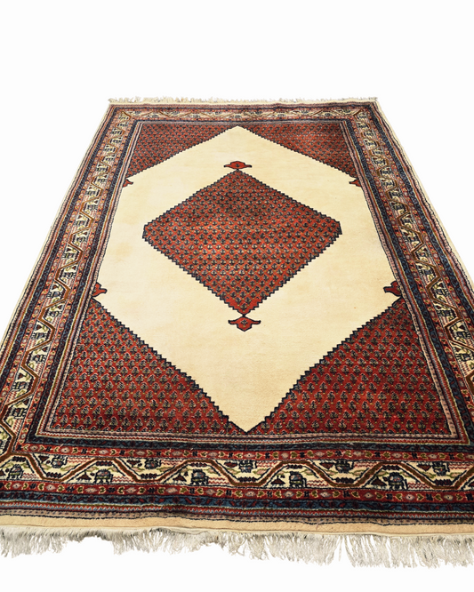 Perzisch tapijt Mir 300x200 wollen vloerkleed handgeknoopt