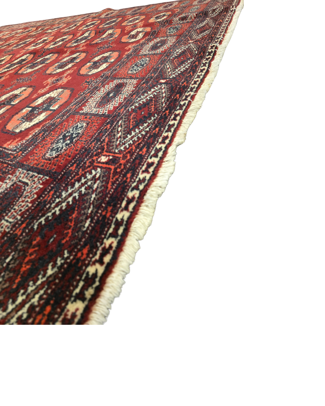 Groot Perzisch tapijt Bokhara 325x245 wollen vloerkleed handgeknoopt Turkmenistan