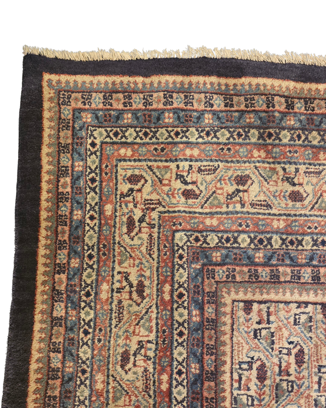 Groot Perzisch Tapijt Mir 350x250 wollen vloerkleed Iran Handgeknoopt