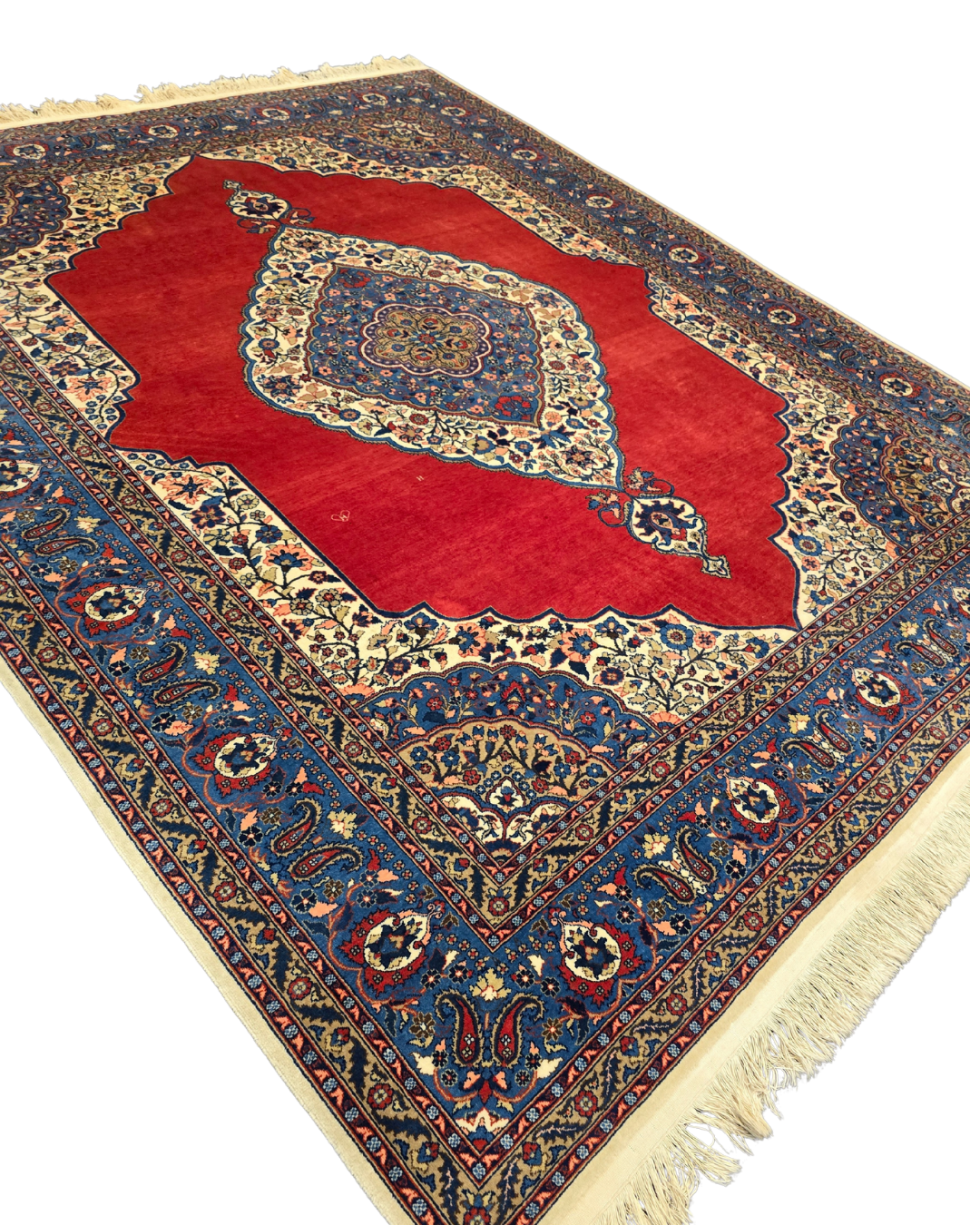 Perzisch tapijt Hereke 270x220 wollen vloerkleed handgeknoopt Turkije