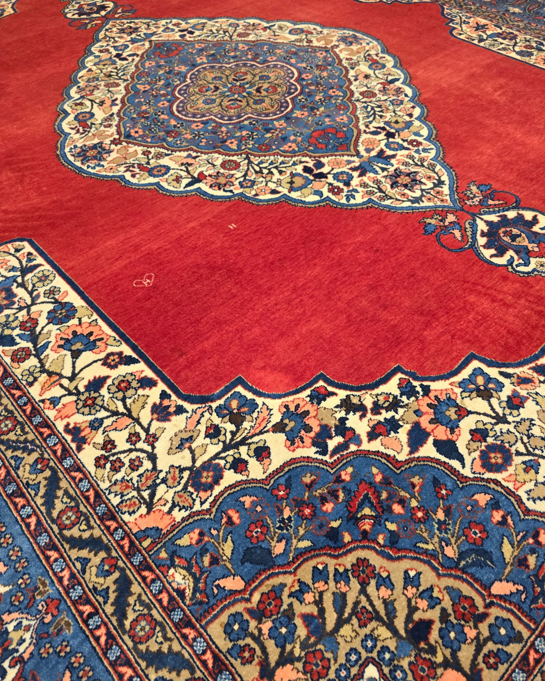 Perzisch tapijt Hereke 270x220 wollen vloerkleed handgeknoopt Turkije