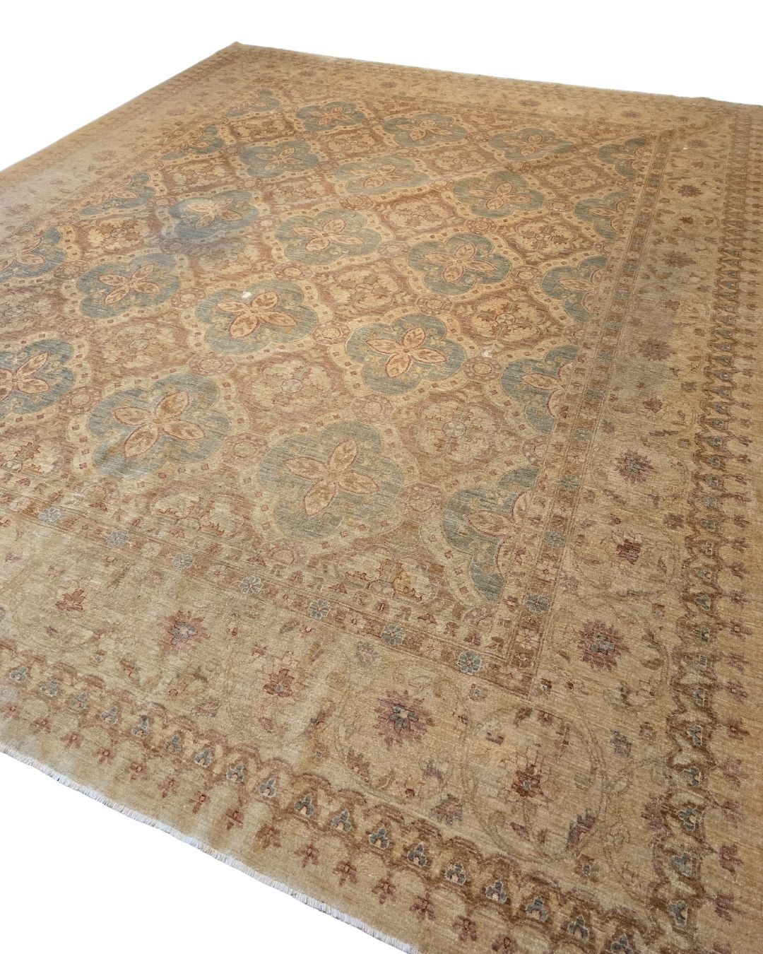 Groot Perzisch tapijt Ziegler 380x310 wollen vloerkleed handgeknoopt Iran