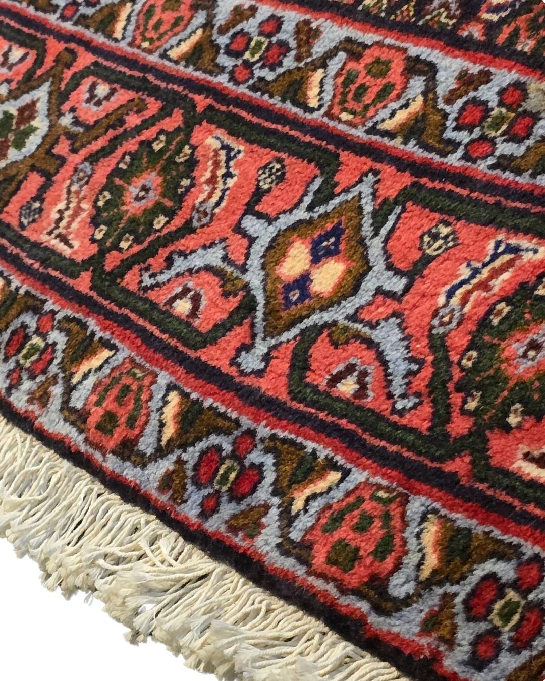 Groot perzisch tapijt Senneh 350x250 wollen vloerkleed handgeknoopt Iran