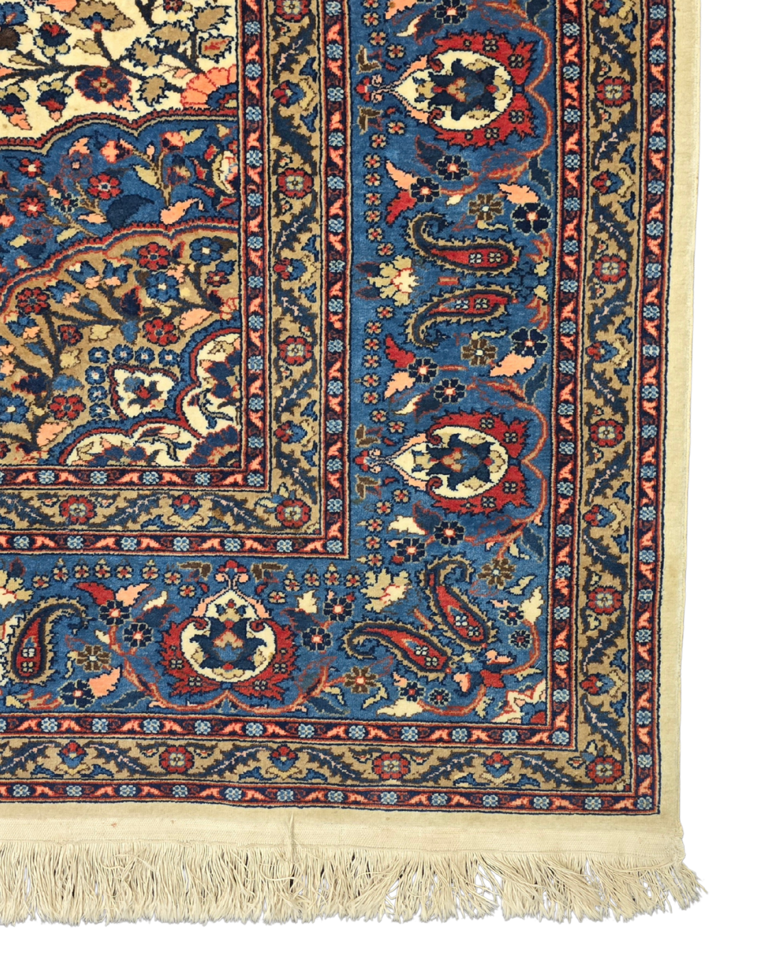 Perzisch tapijt Hereke 270x220 wollen vloerkleed handgeknoopt Turkije
