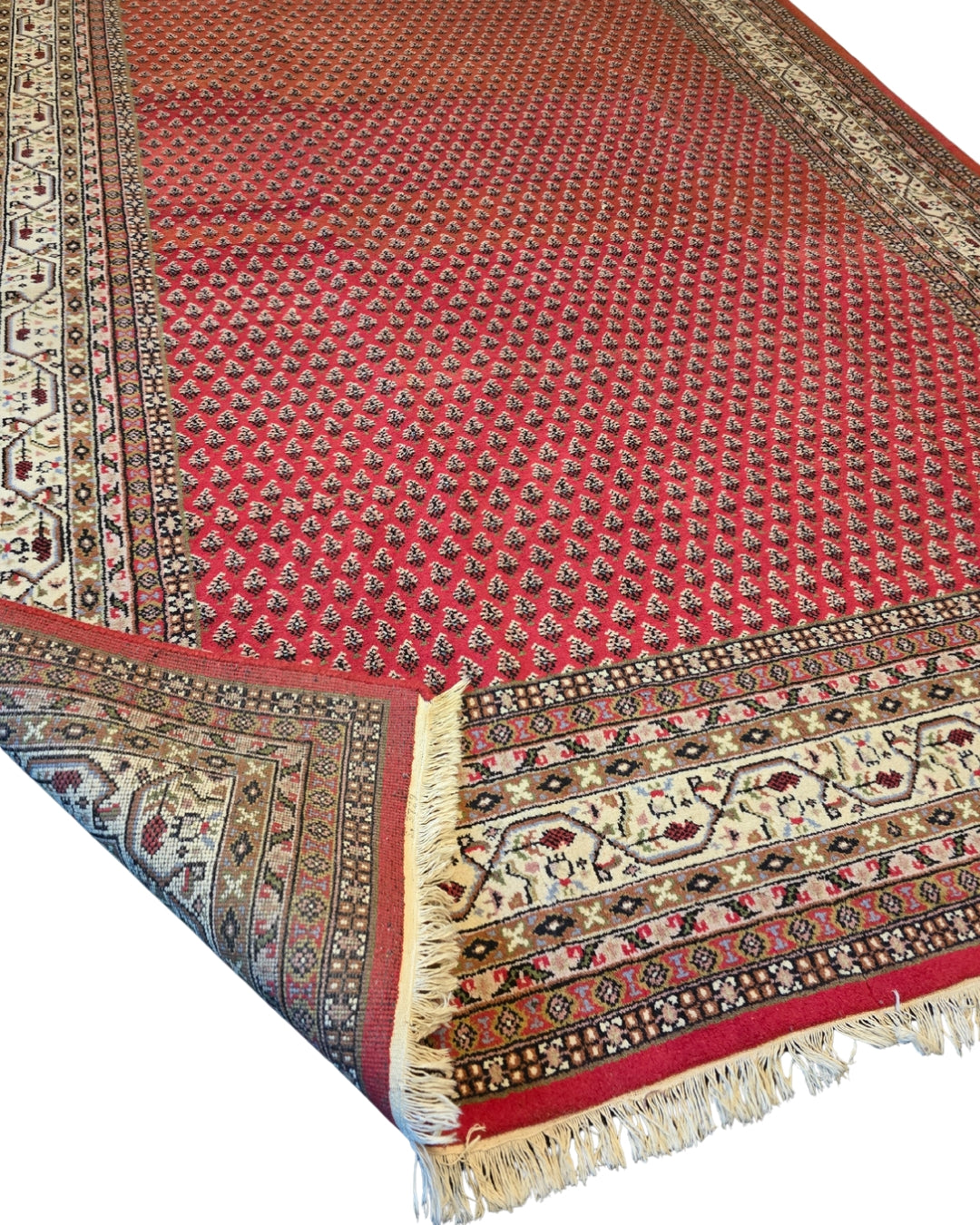 groot perzisch tapijt Sarough 350x250 wollen vloerkleed hndgeknoopt
