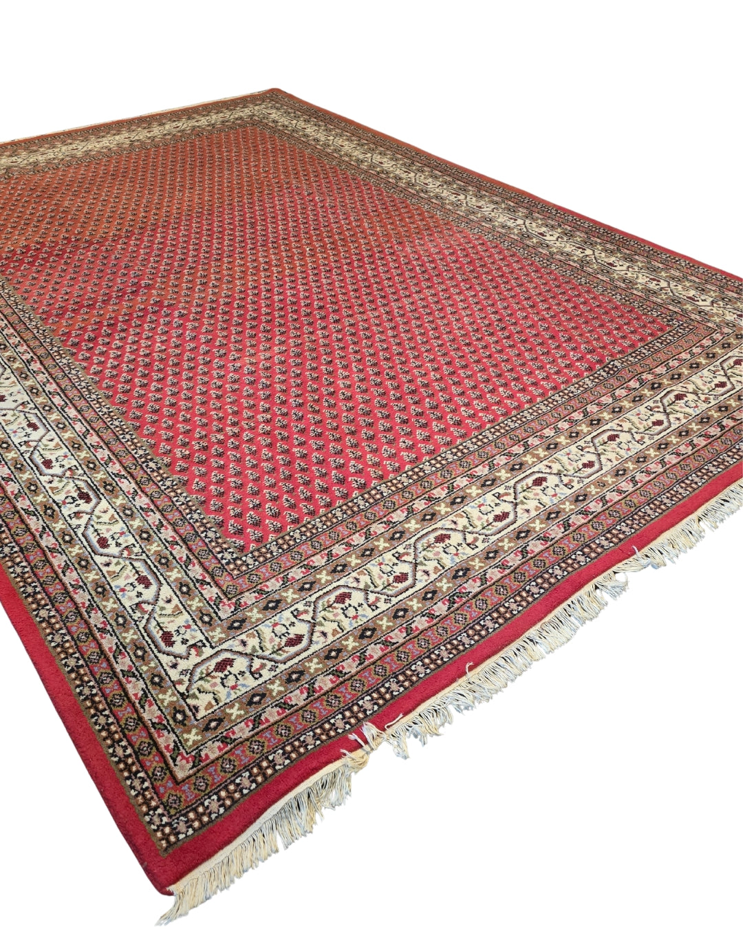 groot perzisch tapijt Sarough 350x250 wollen vloerkleed hndgeknoopt