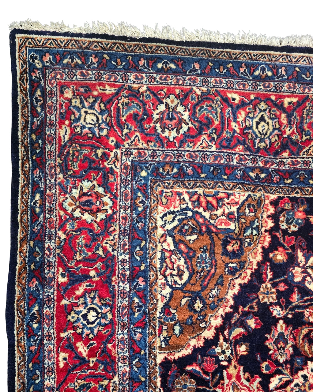 Groot Perzisch Tapijt Kashan 360x250 wollen vloerkleed Iran