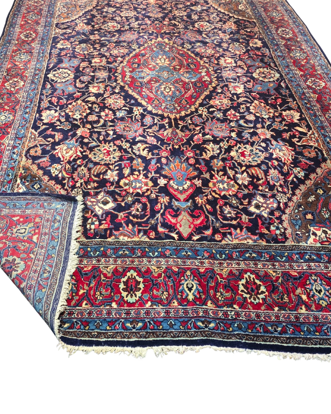 Groot Perzisch Tapijt Kashan 360x250 wollen vloerkleed Iran