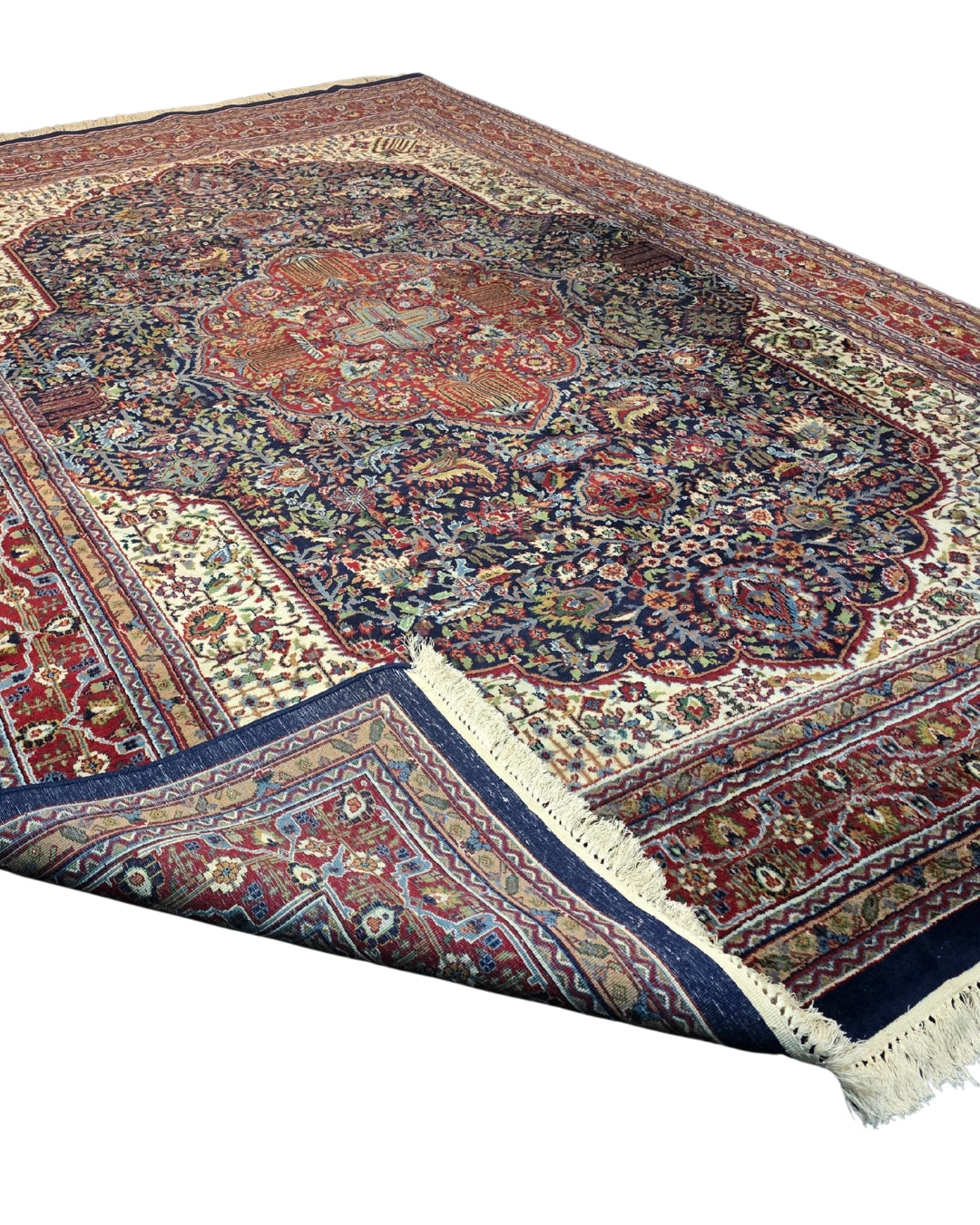 Groot Perzisch tapijt Mahal 350x250 wollen vloerkleed