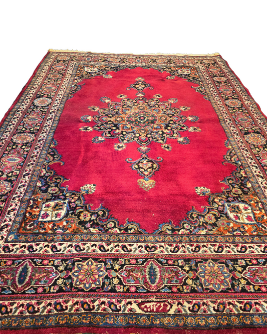 Perzisch tapijt Mashad 310x210 wollen vloerkleed handgeknoopt iran