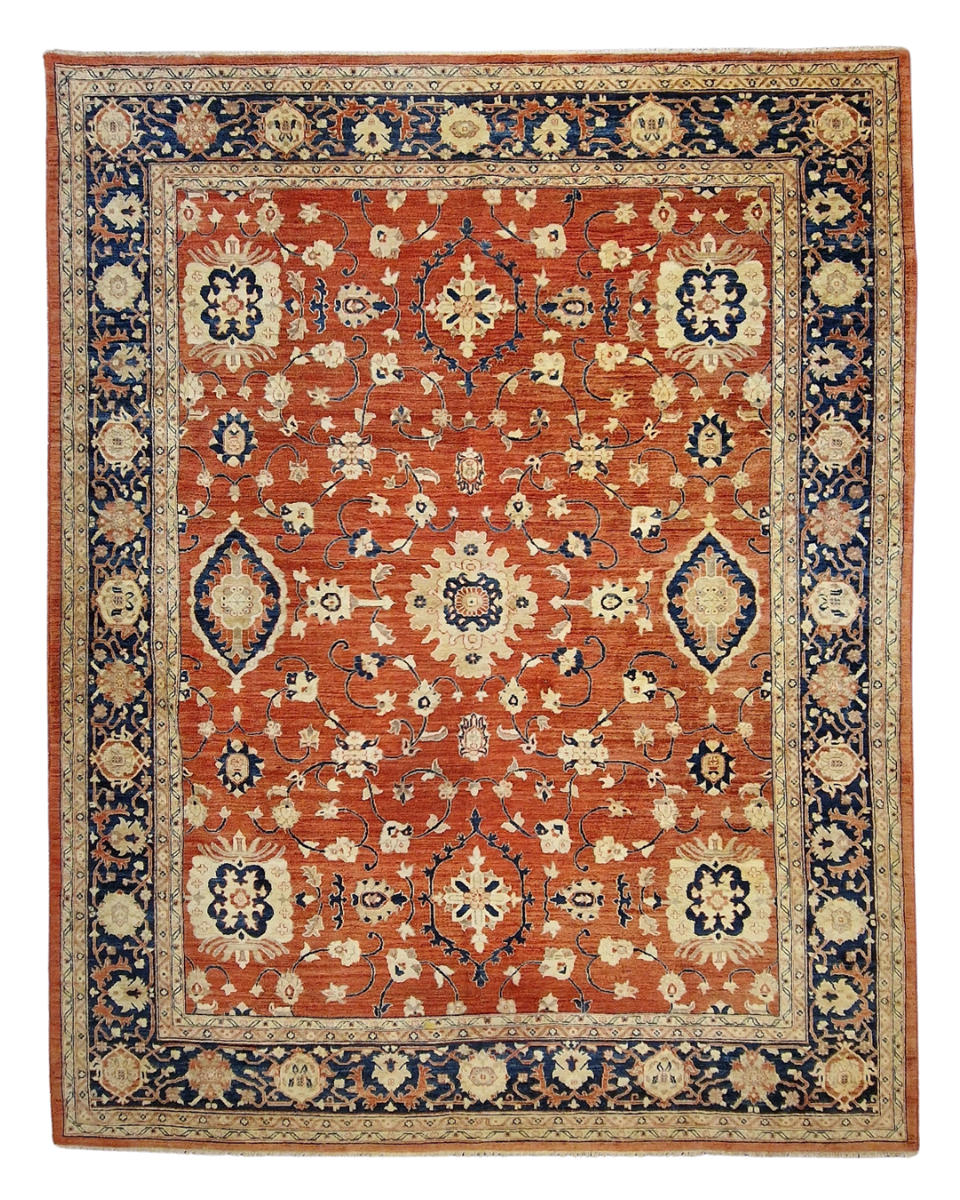 Groot Perzisch Tapijt Ziegler 355x280 wollen vloerkleed Handgeknoopt Iran