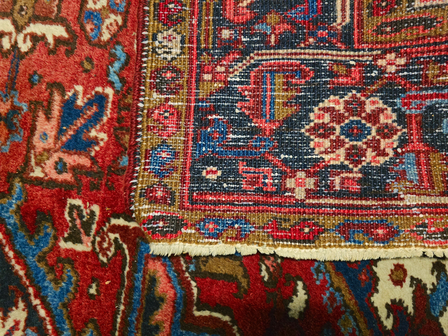 Perzisch tapijt Heriz 270x210 vloerkleed handgeknoopt iran