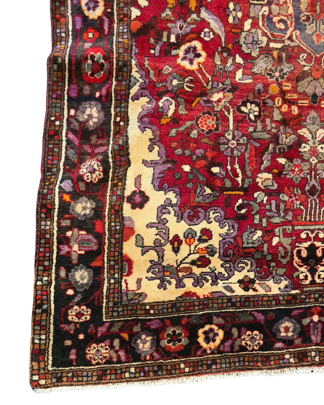 Perzisch tapijt Hamadan 310x185 wollen vloerkleed handgeknoopt Iran