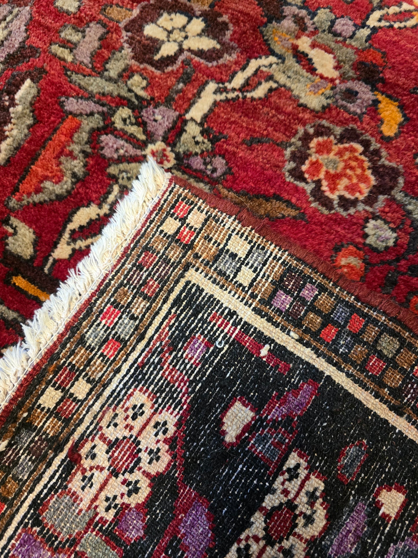 Perzisch tapijt Hamadan 310x185 wollen vloerkleed handgeknoopt Iran