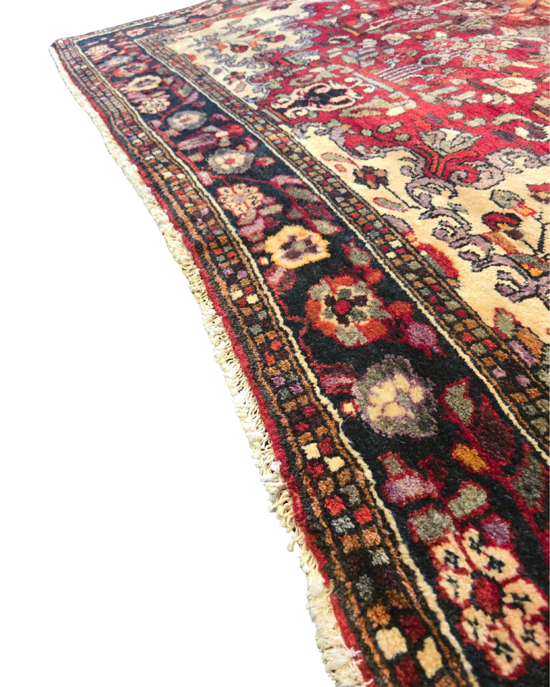 Perzisch tapijt Hamadan 310x185 wollen vloerkleed handgeknoopt Iran