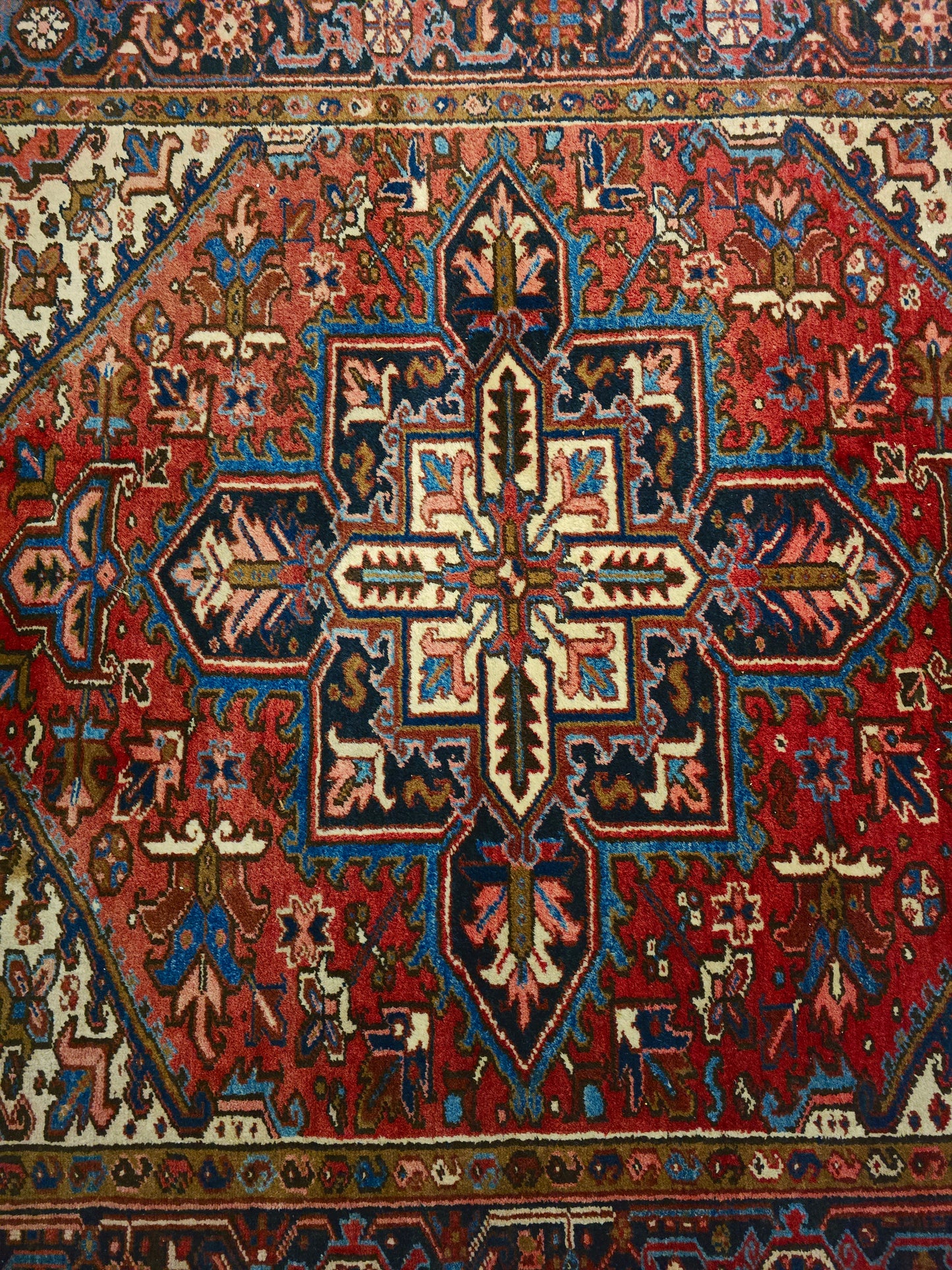 Perzisch tapijt Heriz 270x210 vloerkleed handgeknoopt iran