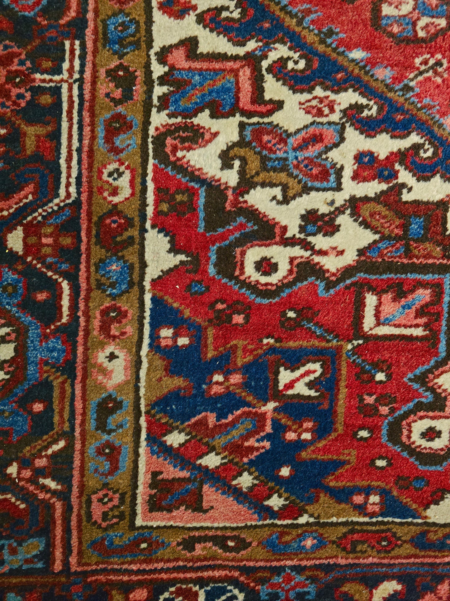 Perzisch tapijt Heriz 270x210 vloerkleed handgeknoopt iran