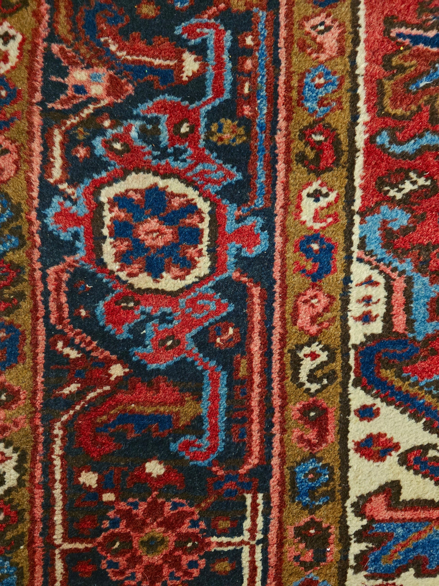 Perzisch tapijt Heriz 270x210 vloerkleed handgeknoopt iran
