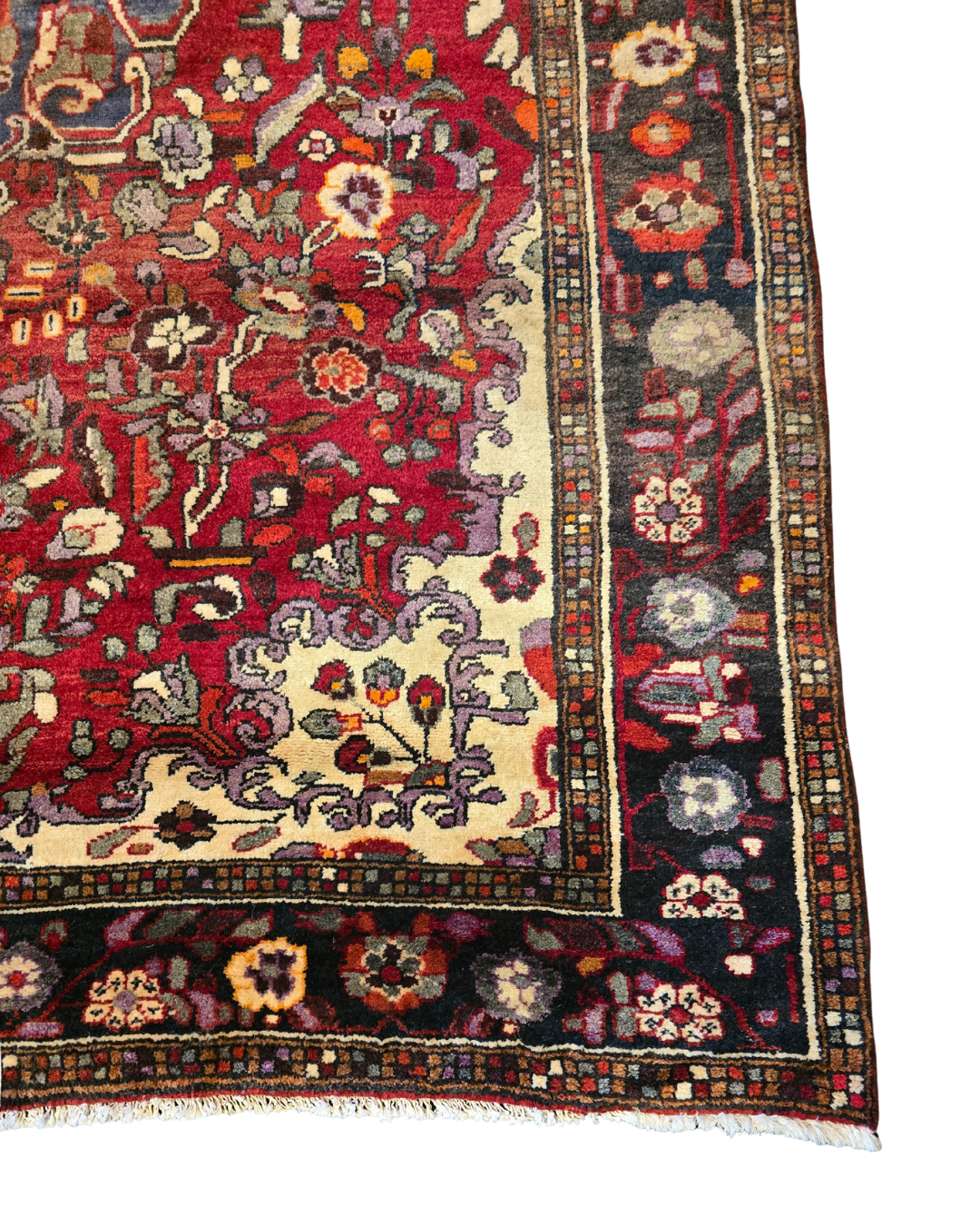 Perzisch tapijt Hamadan 310x185 wollen vloerkleed handgeknoopt Iran