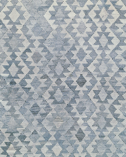 Afgaans Tribal Kelim flatweave 300x200 wollen vloerkleed